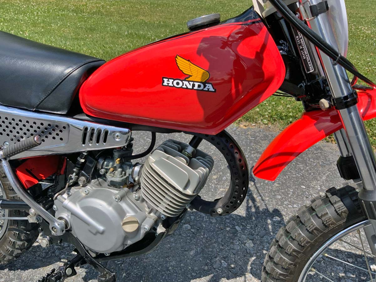 Orange honda dirt bike hotsell