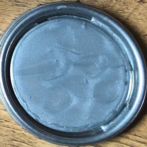 Honda Cloud Silver Paint Motorcycle Symmetry