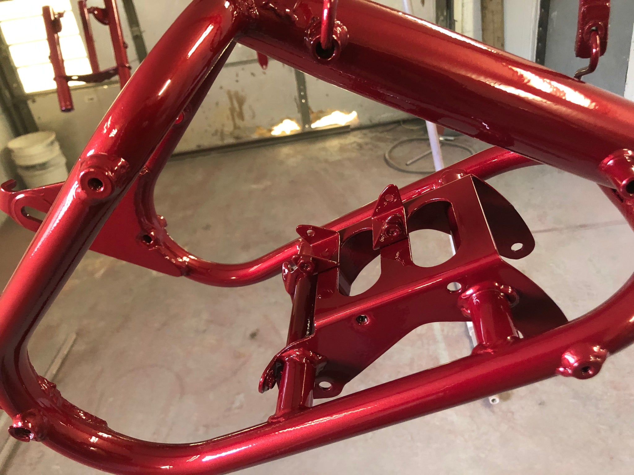 Honda Candy Red Motorcycle Paint – Motorcycle Symmetry