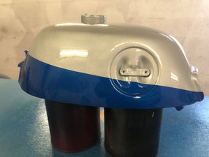 Honda Z50 gas tank Candy Sapphire Blue