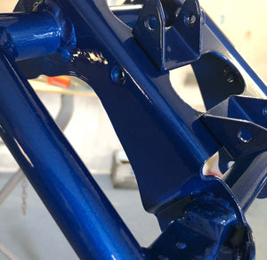 Honda Z50 Candy Sapphire Blue Frame