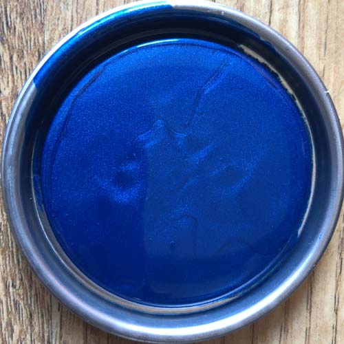 Honda Candy Sapphire Blue Motorcycle Paint
