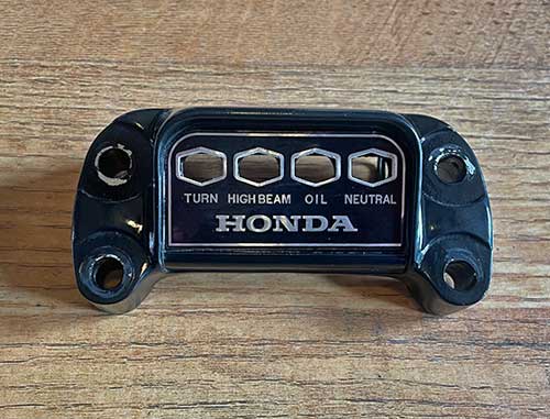 ホンダ CB750 教習車用表示灯 フロント Honda CB750 Warning Light Reproduction Decal – Motorcycle Symmetry