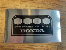 Load image into Gallery viewer, Honda CB750 Warning Light Reproduction Decal
