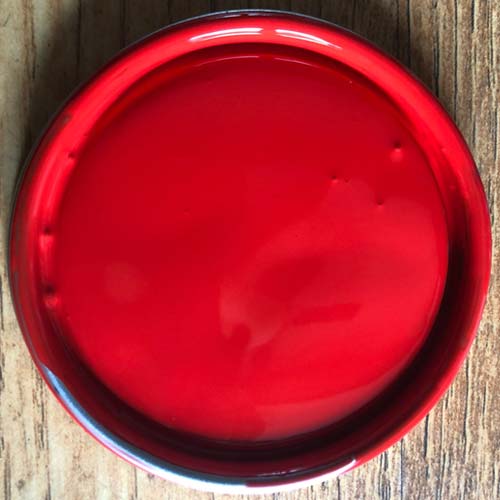 Honda Tahitian Red motorcycle paint